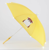 led umbrella for kid _ safeguard racoon ye